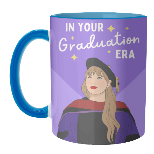 In Your Graduation Era Pop Inspired Quote - unique mug by Sundiva Designs