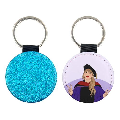 Congrads You're A Mastermind Funny Graduation Quote - keyring by Sundiva Designs