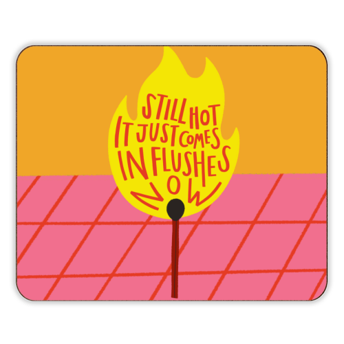 HOT FLUSHES - designer placemat by AbiGoLucky