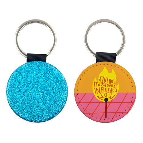 HOT FLUSHES - keyring by AbiGoLucky