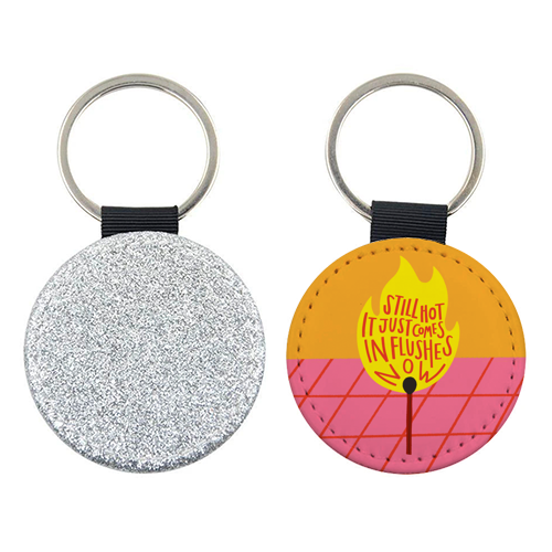 HOT FLUSHES - keyring by AbiGoLucky