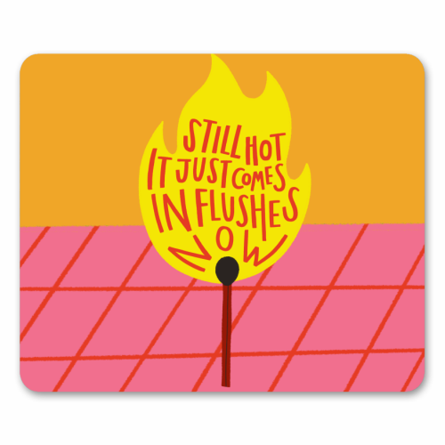 HOT FLUSHES - mouse mat by AbiGoLucky