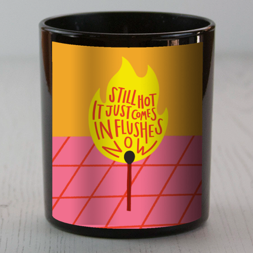 HOT FLUSHES - scented candle by AbiGoLucky