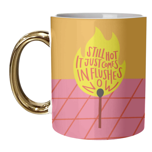 HOT FLUSHES - unique mug by AbiGoLucky