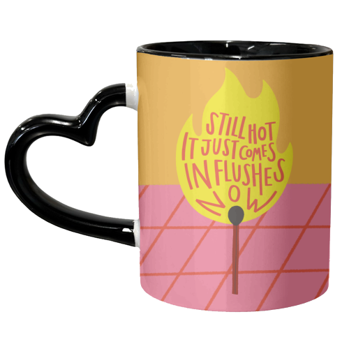 HOT FLUSHES - unique mug by AbiGoLucky