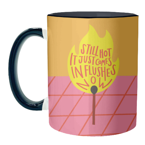 HOT FLUSHES - unique mug by AbiGoLucky