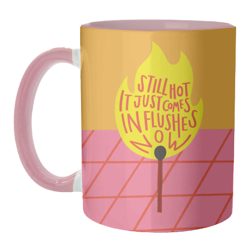 HOT FLUSHES - unique mug by AbiGoLucky