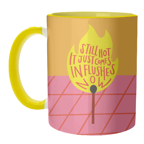 HOT FLUSHES - unique mug by AbiGoLucky