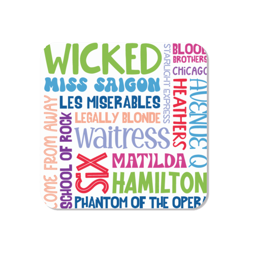 Modern Musicals - Magnet by All About Words Designs