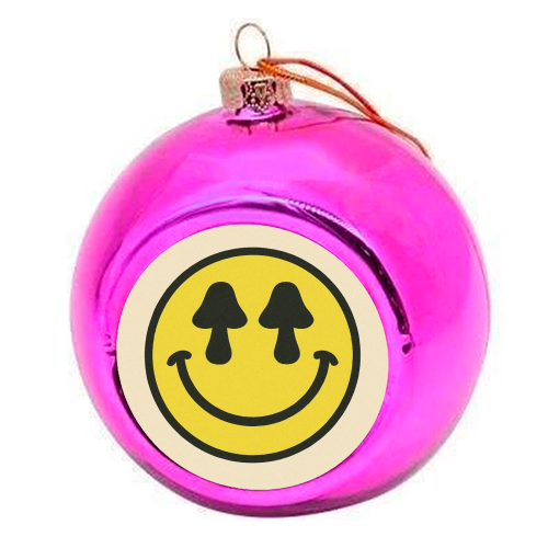 Melt Your Mind - colourful christmas bauble by Sammy Bird