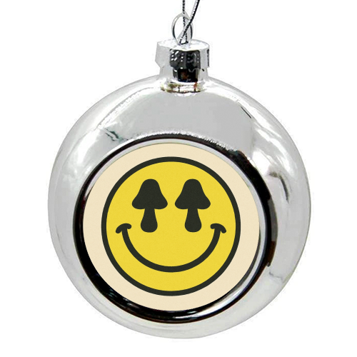 Melt Your Mind - colourful christmas bauble by Sammy Bird