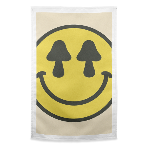 Melt Your Mind - funny tea towel by Sammy Bird