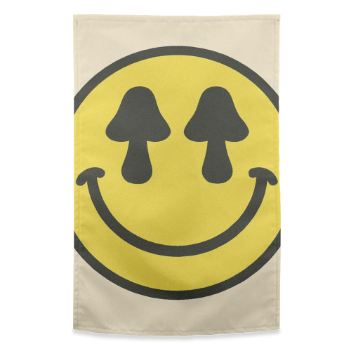 Melt Your Mind - funny tea towel by Sammy Bird