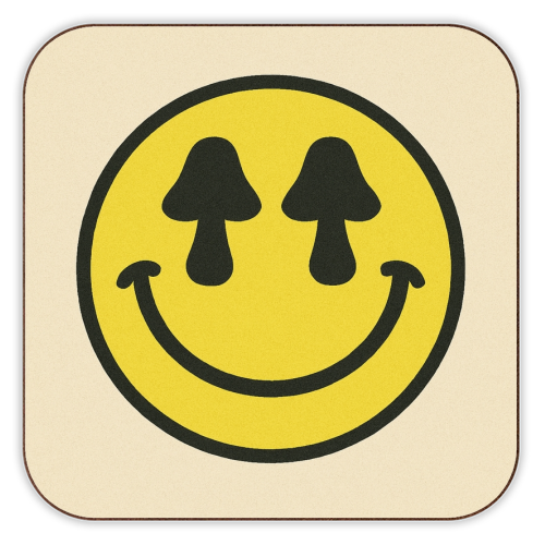 Melt Your Mind - personalised beer coaster by Sammy Bird