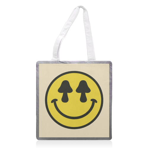 Melt Your Mind - printed canvas tote bag by Sammy Bird