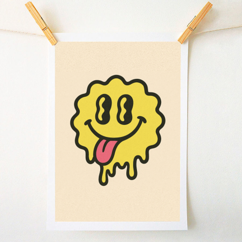 Sweet & Twisted - A1 - A4 art print by Sammy Bird