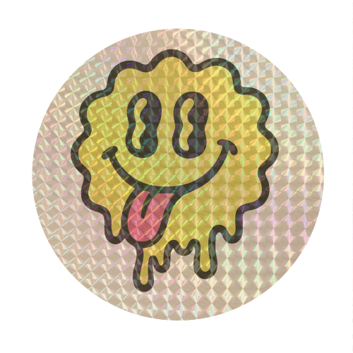Sweet & Twisted - Circle Sticker by Sammy Bird