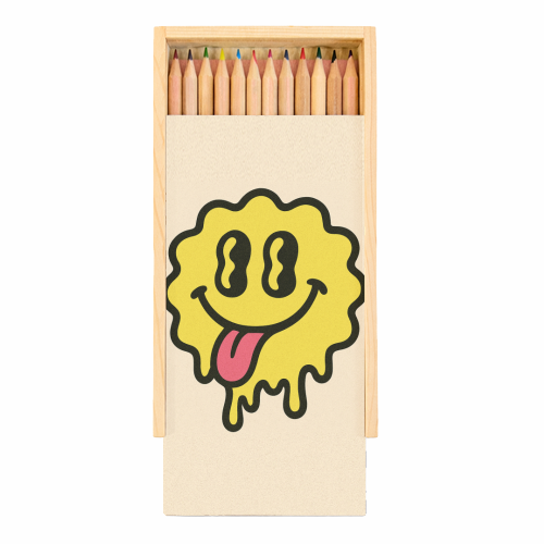 Sweet & Twisted - Coloured Pencils with Box by Sammy Bird