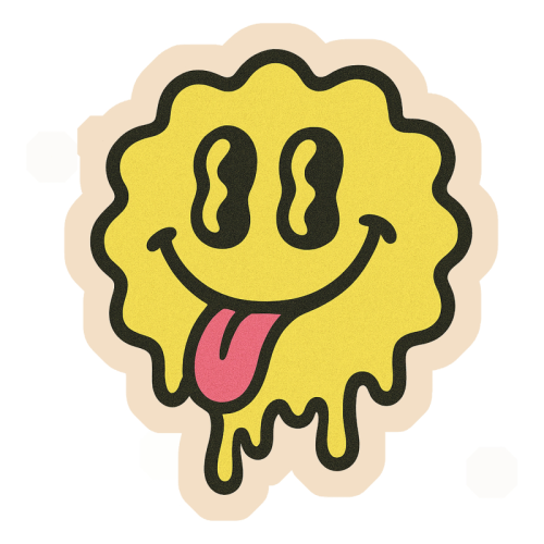 Sweet & Twisted - Die Cut Sticker by Sammy Bird