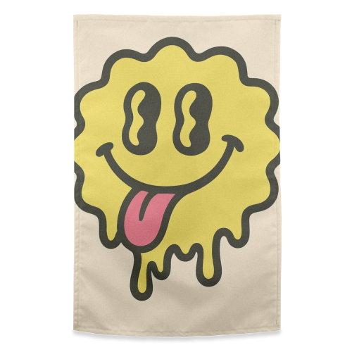 Sweet & Twisted - funny tea towel by Sammy Bird