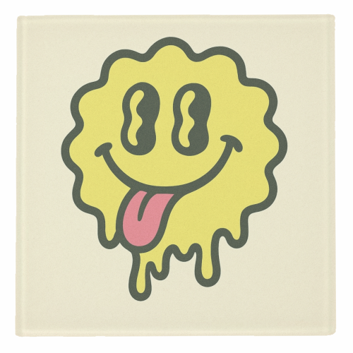 Sweet & Twisted - personalised beer coaster by Sammy Bird