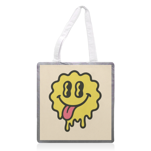 Sweet & Twisted - printed canvas tote bag by Sammy Bird