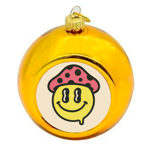 Trip the Light - colourful christmas bauble by Sammy Bird