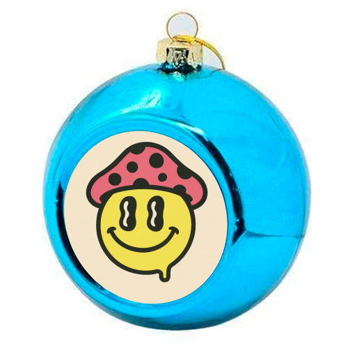 Trip the Light - colourful christmas bauble by Sammy Bird
