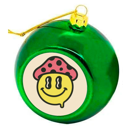 Trip the Light - colourful christmas bauble by Sammy Bird