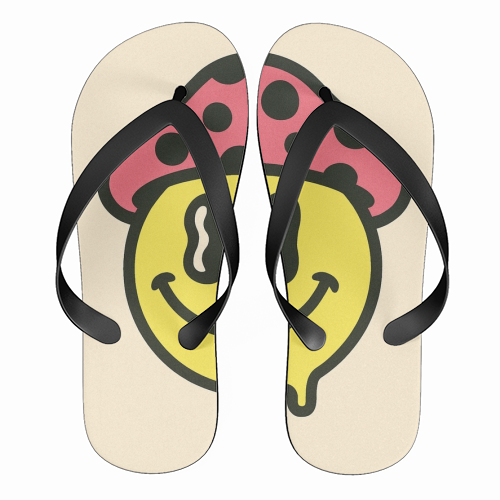 Trip the Light - funny flip flops by Sammy Bird