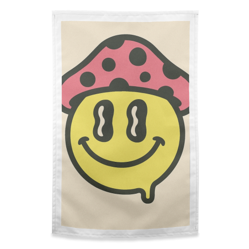 Trip the Light - funny tea towel by Sammy Bird