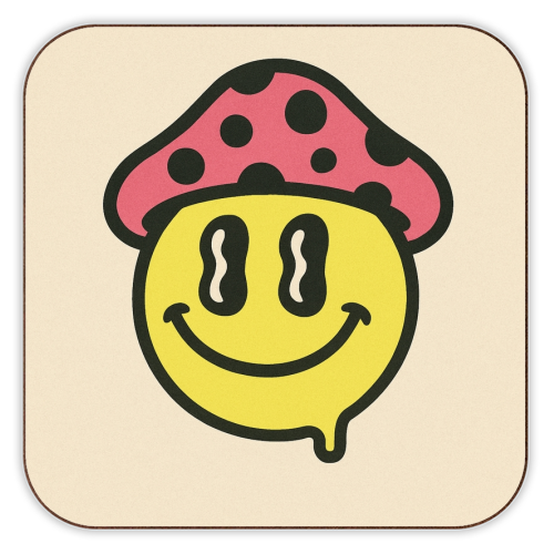 Trip the Light - personalised beer coaster by Sammy Bird