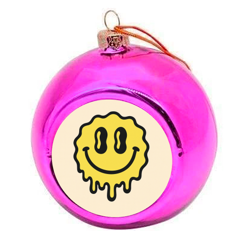 Liquid Joy - colourful christmas bauble by Sammy Bird