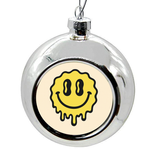 Liquid Joy - colourful christmas bauble by Sammy Bird