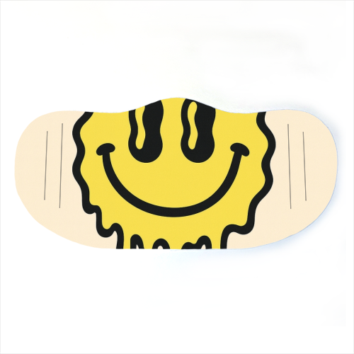 Liquid Joy - face cover mask by Sammy Bird