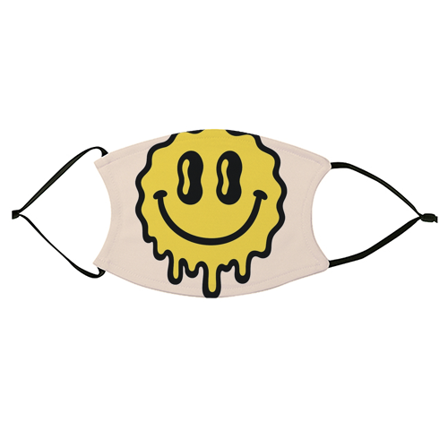 Liquid Joy - face cover mask by Sammy Bird