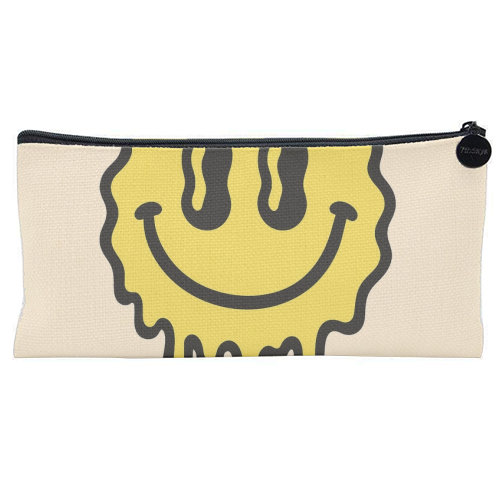 Liquid Joy - flat pencil case by Sammy Bird