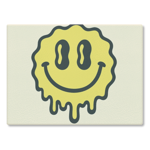 Liquid Joy - glass chopping board by Sammy Bird