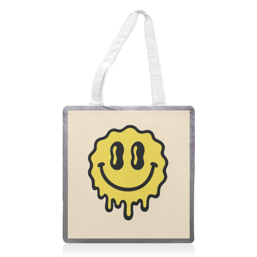 Liquid Joy - printed canvas tote bag by Sammy Bird