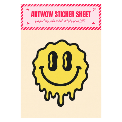 Liquid Joy - Sticker Sheet by Sammy Bird