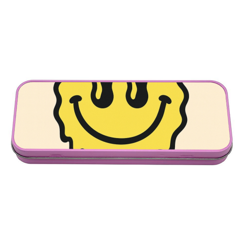 Liquid Joy - tin pencil case by Sammy Bird