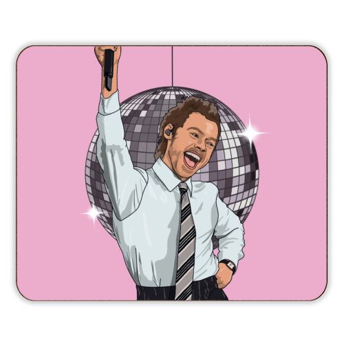 Disco Harry - designer placemat by The Girl Next Draw