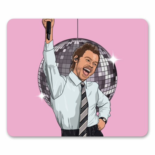 Disco Harry - mouse mat by The Girl Next Draw