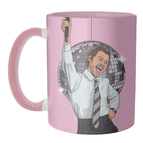 Disco Harry - unique mug by The Girl Next Draw