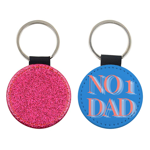 No 1 Dad - keyring by Proper Job Studio
