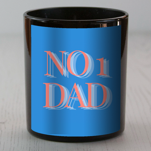 No 1 Dad - scented candle by Proper Job Studio