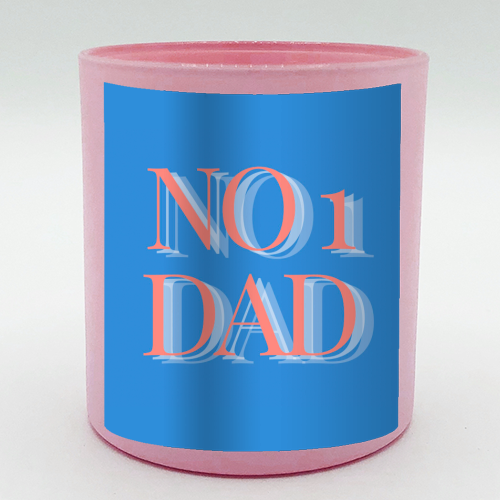 No 1 Dad - scented candle by Proper Job Studio