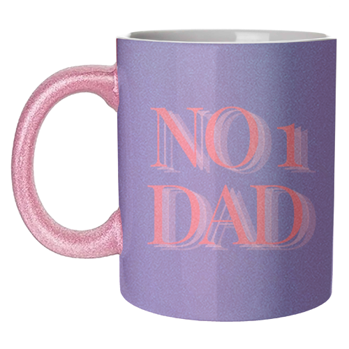 No 1 Dad - unique mug by Proper Job Studio