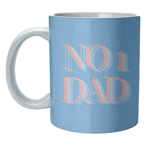 No 1 Dad - unique mug by Proper Job Studio