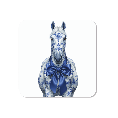 Delft Elegant Horse - Magnet by haris kavalla